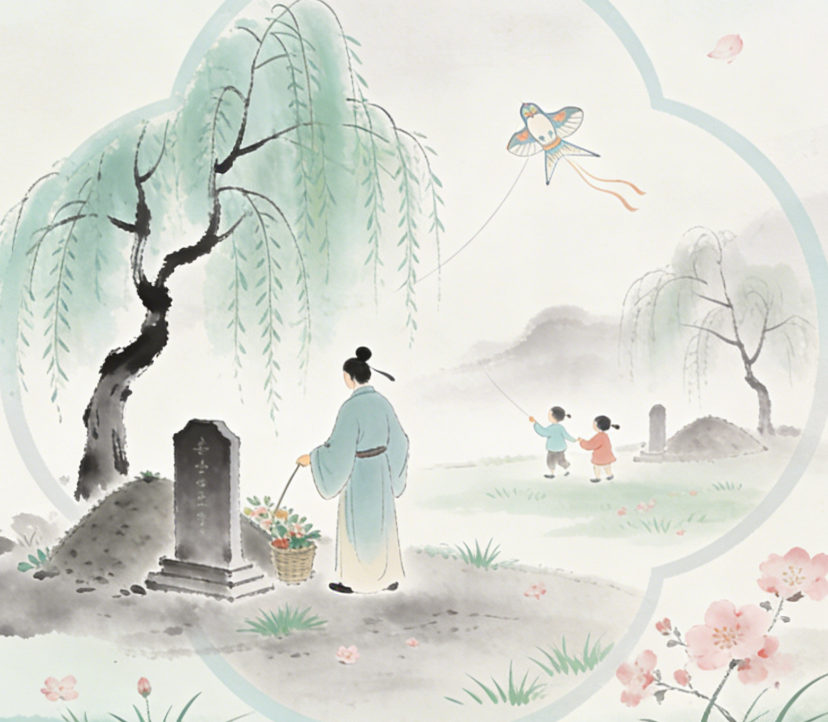 节气插图设计